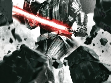 Darth Vader Black White Red 003 Cover