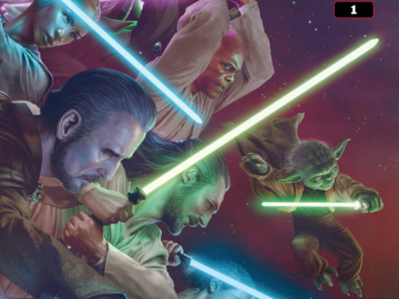 Star Wars Jedi Knights 001 Cover