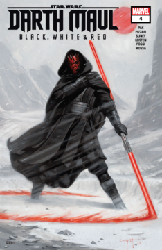 Darth Maul Black White Red 004 Cover
