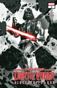 Darth Vader Black White Red 003 Cover