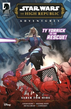 Star Wars The High Republic Adventures Saber For Hire 002 Cover